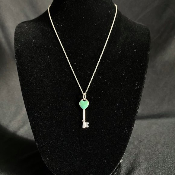 Tiffany & Co. Jewelry - Tiffany Heart Key Pendant Necklace